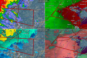 Spin Up Tornado Near McCalla