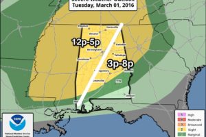 Storms Entering NW Alabama