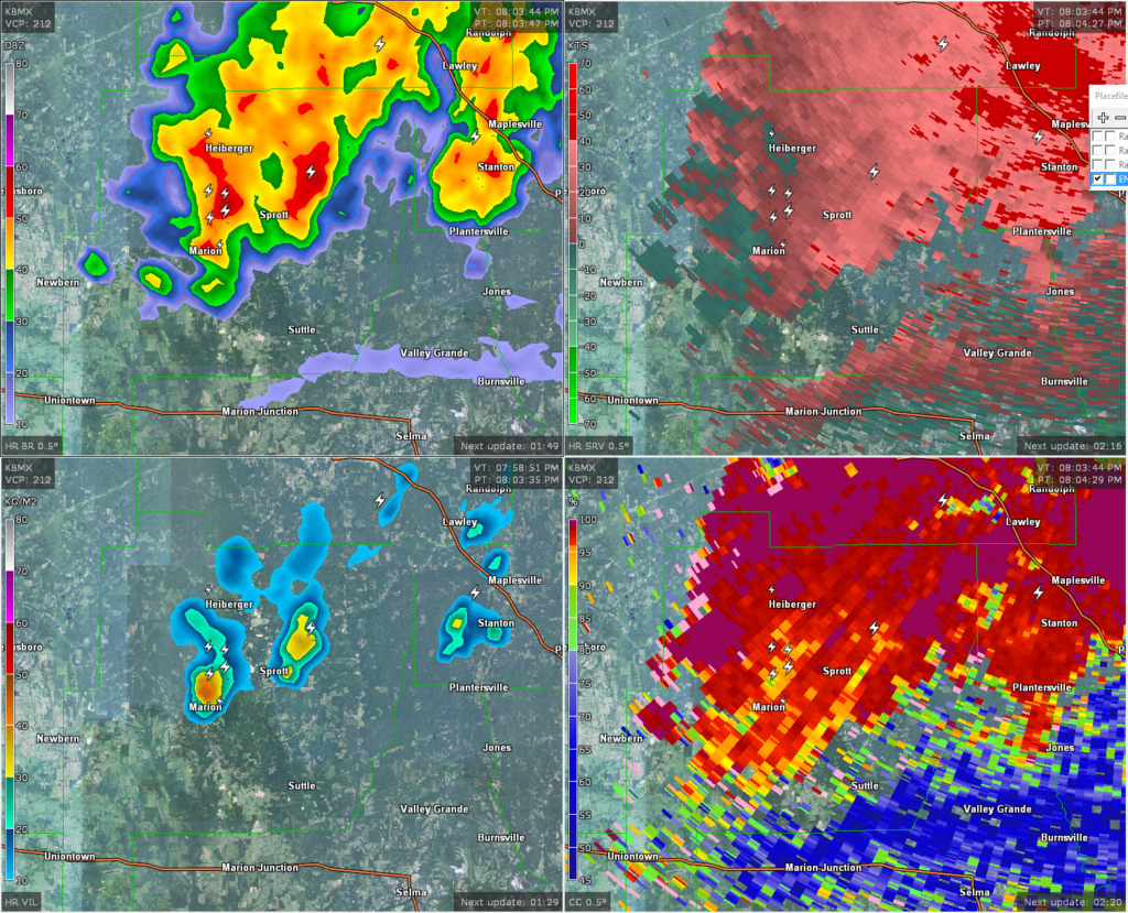 Significant Weather Advisory Perry County Until 845 PM CDT The