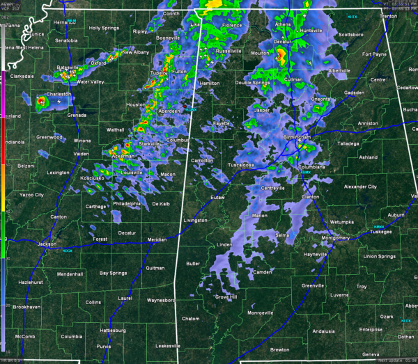 Storms Are Starting To Move In The Alabama Weather Blog