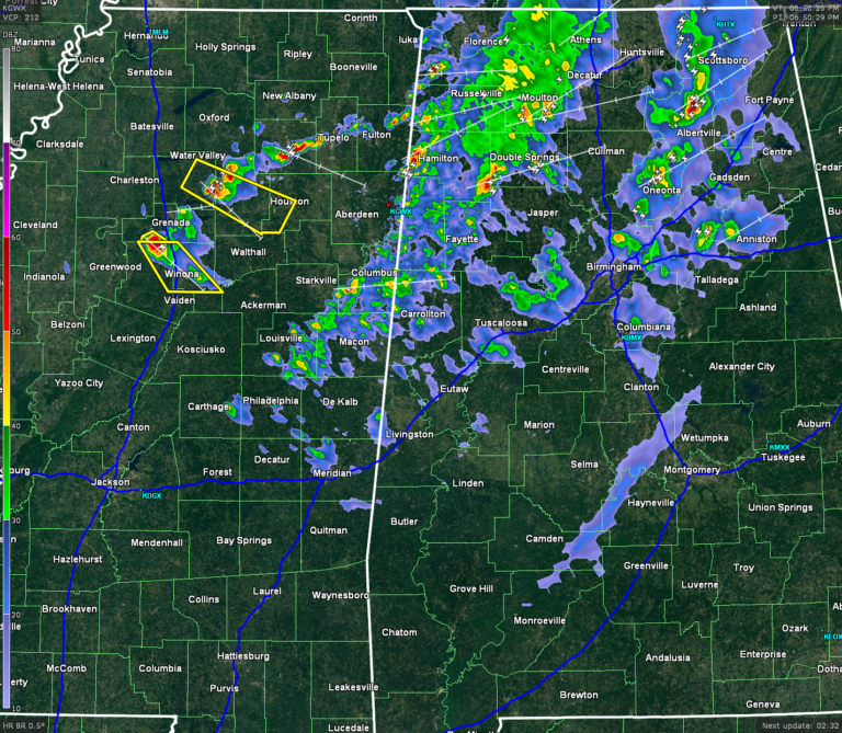Storms Are Producing Hail But Are Still Below Severe Limits The