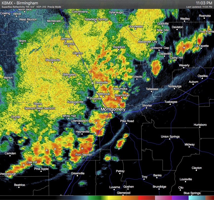 Significant Weather Advisory Macon, Lowndes, Elmore, Bullock, Autauga