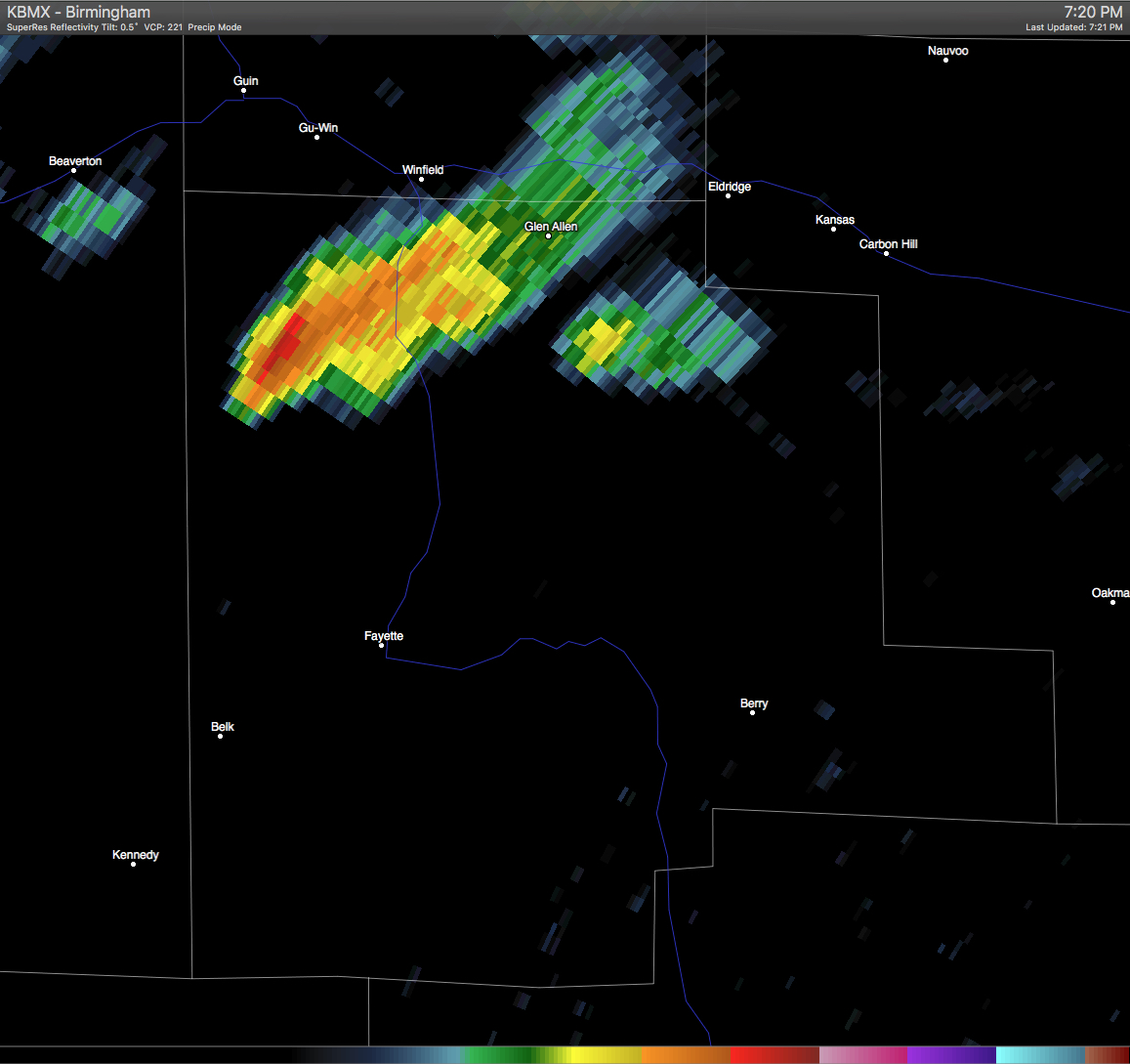 Significant Weather Advisory Northern Fayette County Until 800 PM