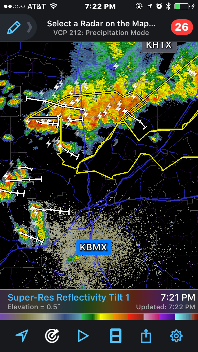 Severe Thunderstorm Warning for Blount, Etowah and Cherokee Counties The Alabama Weather Blog