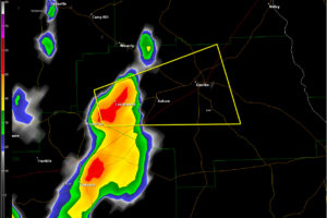 Severe Thunderstorm Warning For Auburn