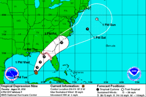 Watches Issued For Part Of Florida’s Coast