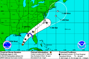 Hello Hermine; Dry Pattern For Alabama