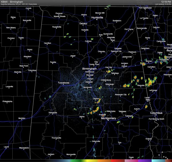 Storms Pushing Into North Alabama The Alabama Weather Blog