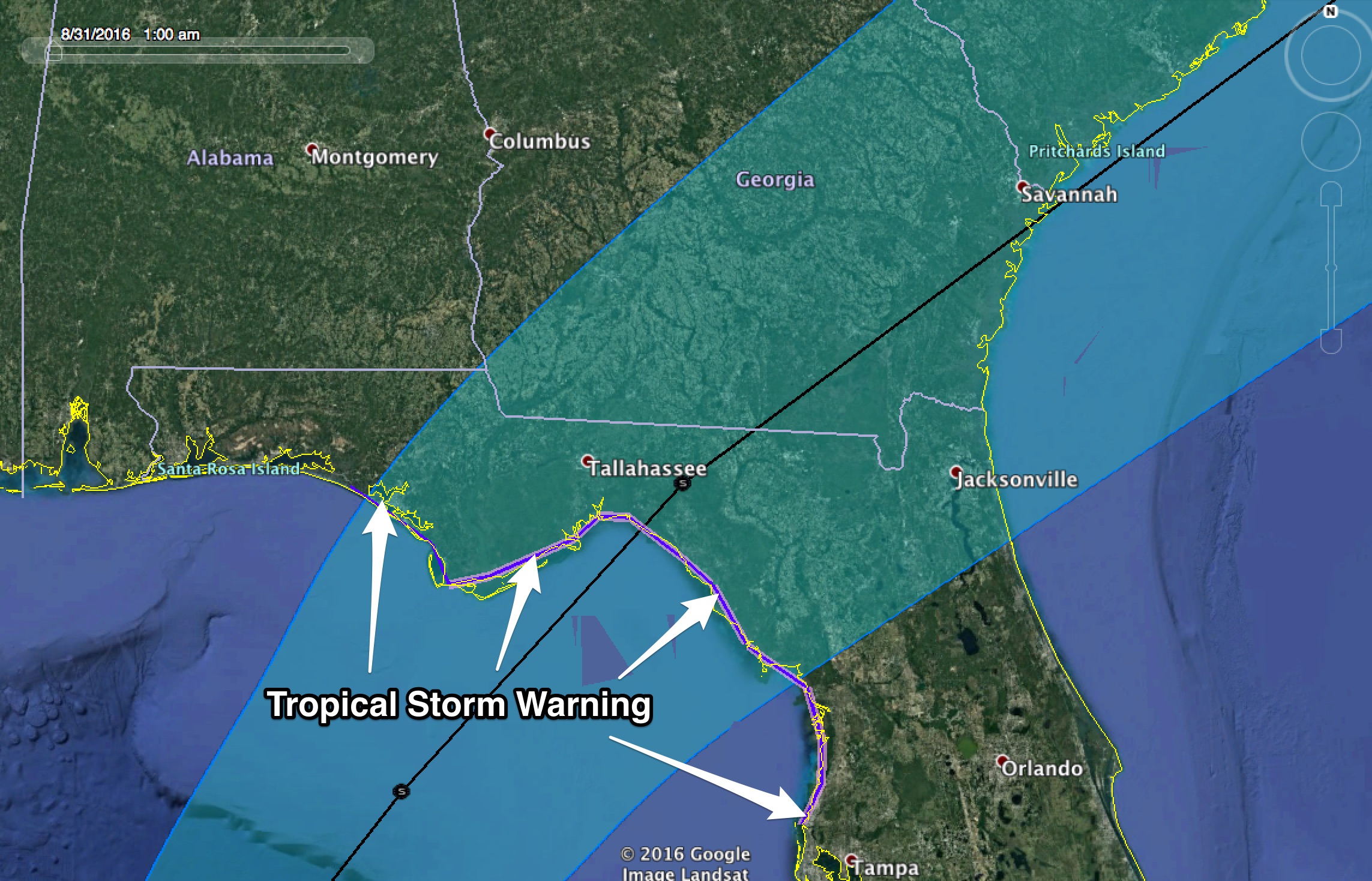 Eyes On The Gulf of Mexico; Dry Around Here The Alabama Weather Blog