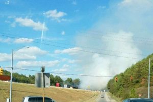 Grass Fires Causing Traffic Woes on I-459 Between US-280 & Acton Road