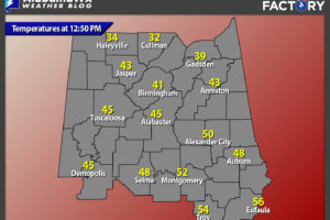 It’s Hot Cocoa Weather Across Central Alabama At Midday