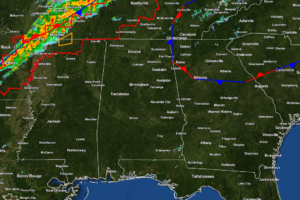 Update On The Central Alabama Weather At 9:00 PM