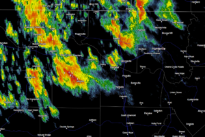 A Few Storms In North Alabama Are Starting To Strengthen