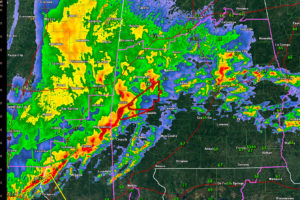 Update for the Tuscaloosa/Birmingham Areas; Main Concern is in Tornado Watch Area