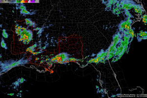 PDS Tornado Watch Issued for Southern 2/3rds of Alabama Until 3 a.m.