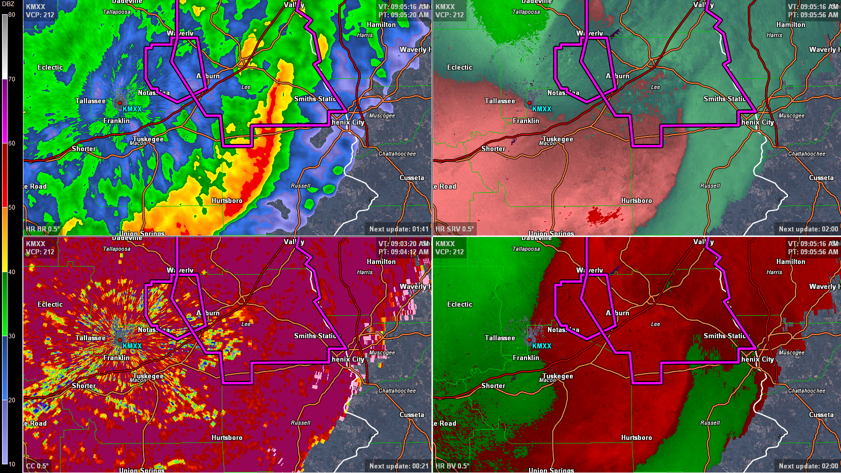 Tornado Warning Continues for Parts of Lee County Until 9 ...