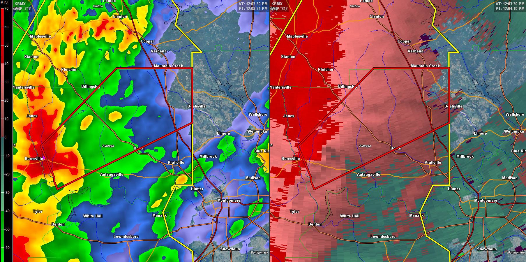 Tornado Warning Canceled for Autauga County : The Alabama Weather Blog