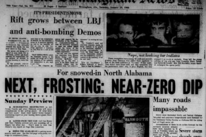 The Rest of the Story:  Alabama’s Coldest Morning on this Date in 1966