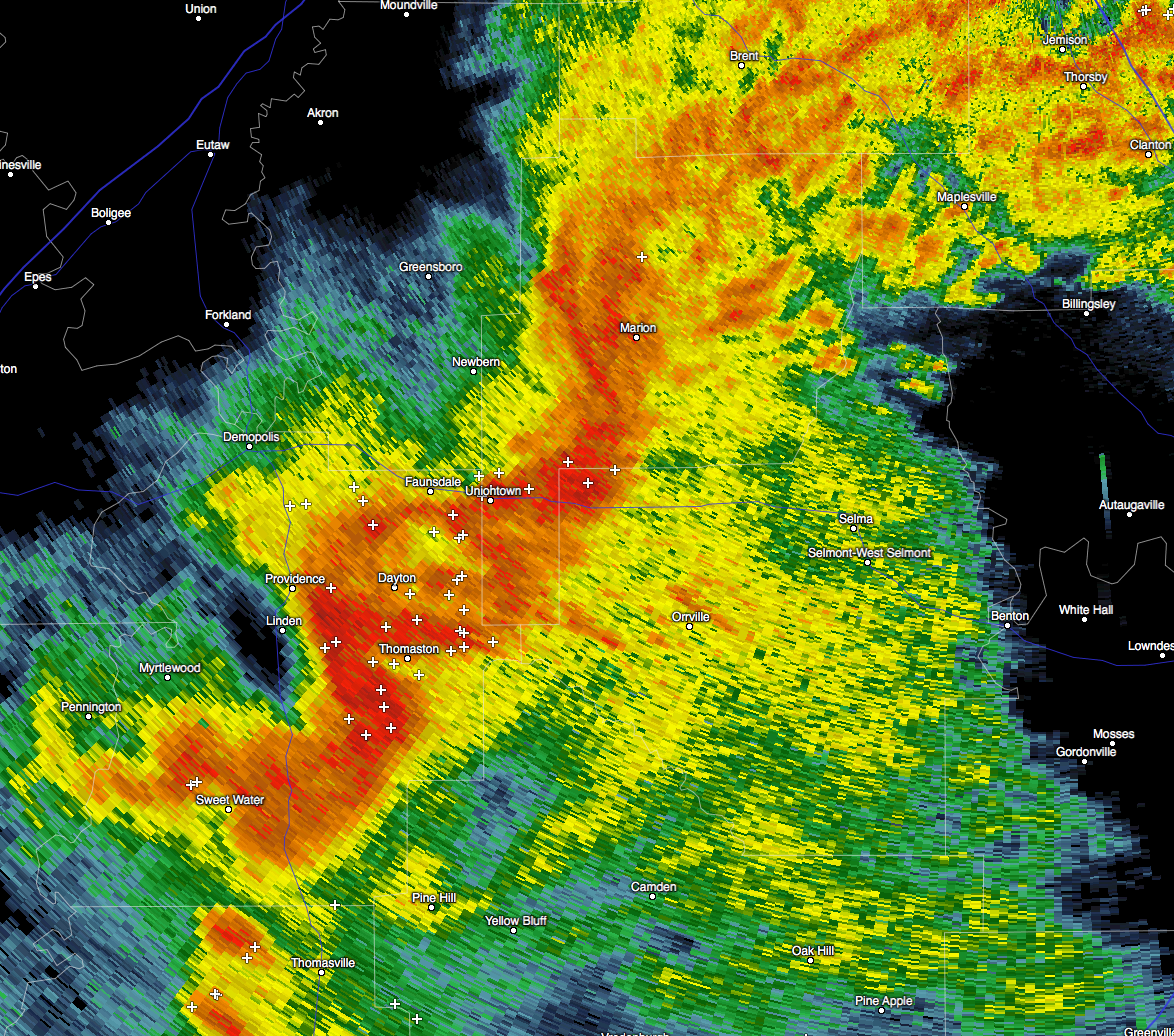 Heads Up Perry, Dallas, & Marengo Counties The Alabama Weather Blog