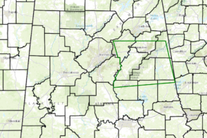 Flood Advisory Issued For Counties in East-Central Alabama