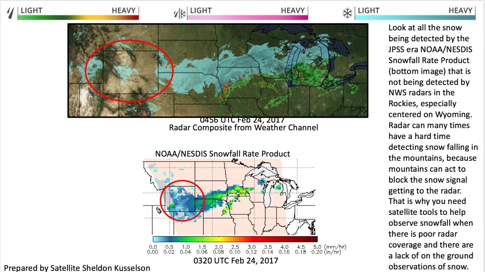 Satellite Sheldon Says He Can See Snow When Radar Can’t The Alabama