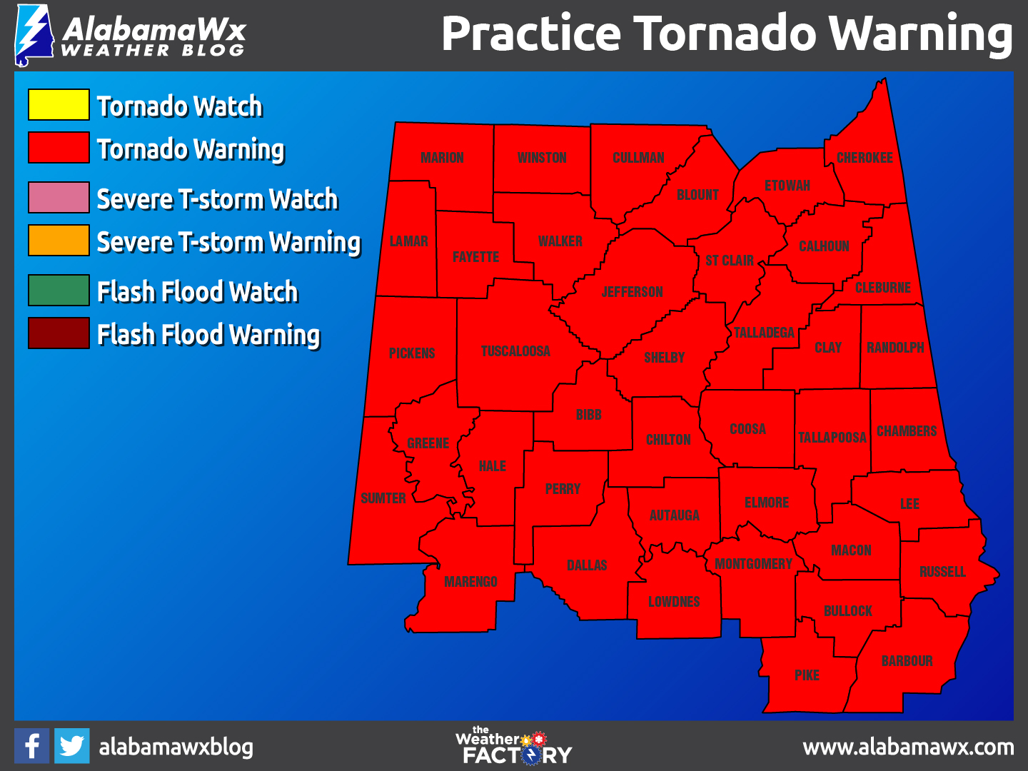 Did You Hear This Morning’s Practice Tornado Warning? The Alabama