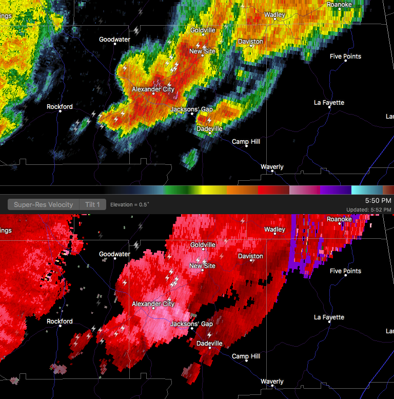 Severe Thunderstorm Warning Continues For Parts Of Tallapoosa County Expired (Expired) The