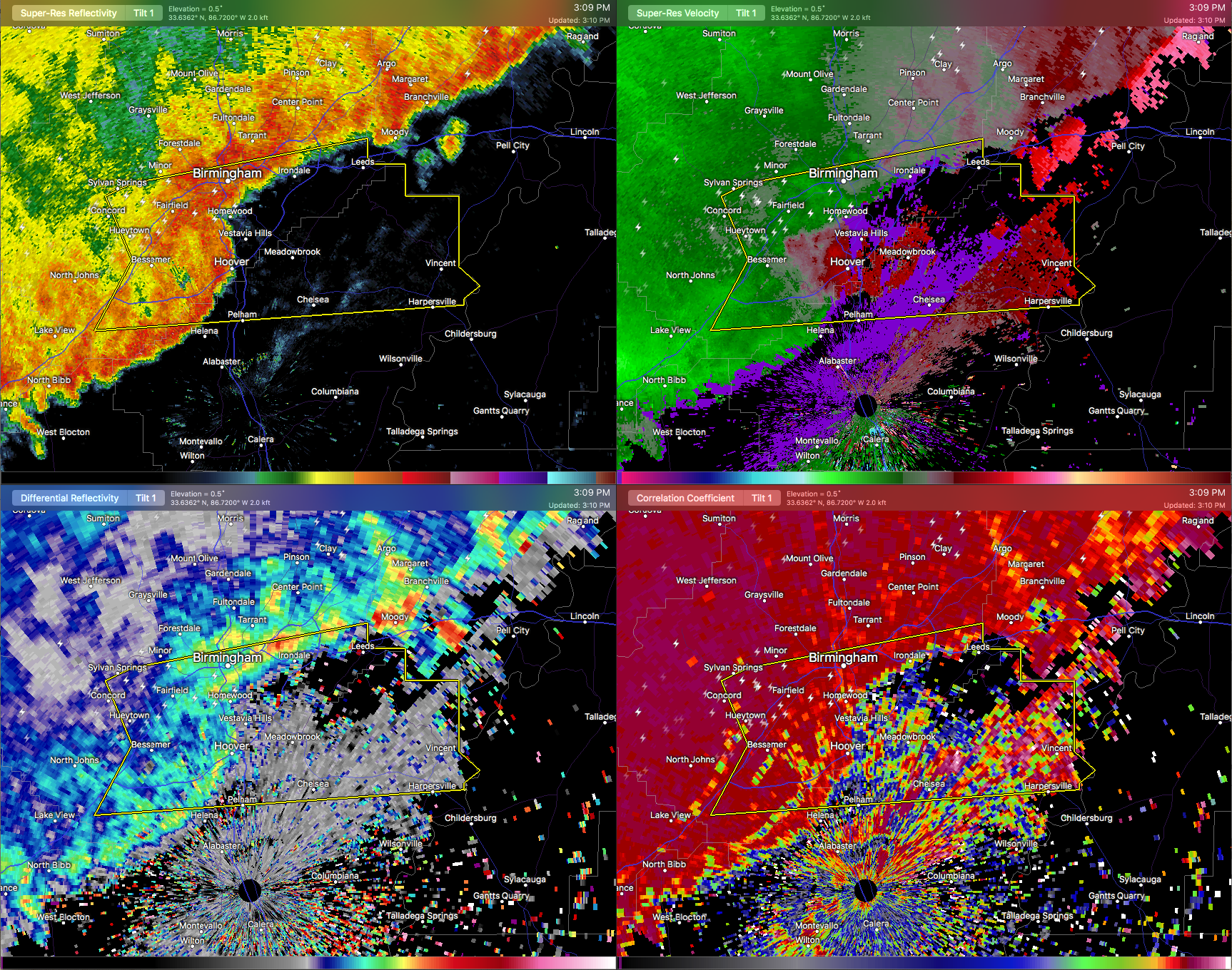 Severe Thunderstorm Warning Canceled For Parts Of Jefferson And Shelby ...
