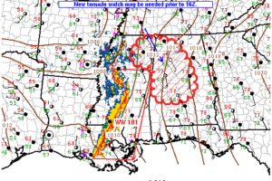 New Mesoscale Discussion from the SPC