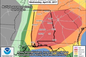 Dangerous Severe Weather Threat Tomorrow