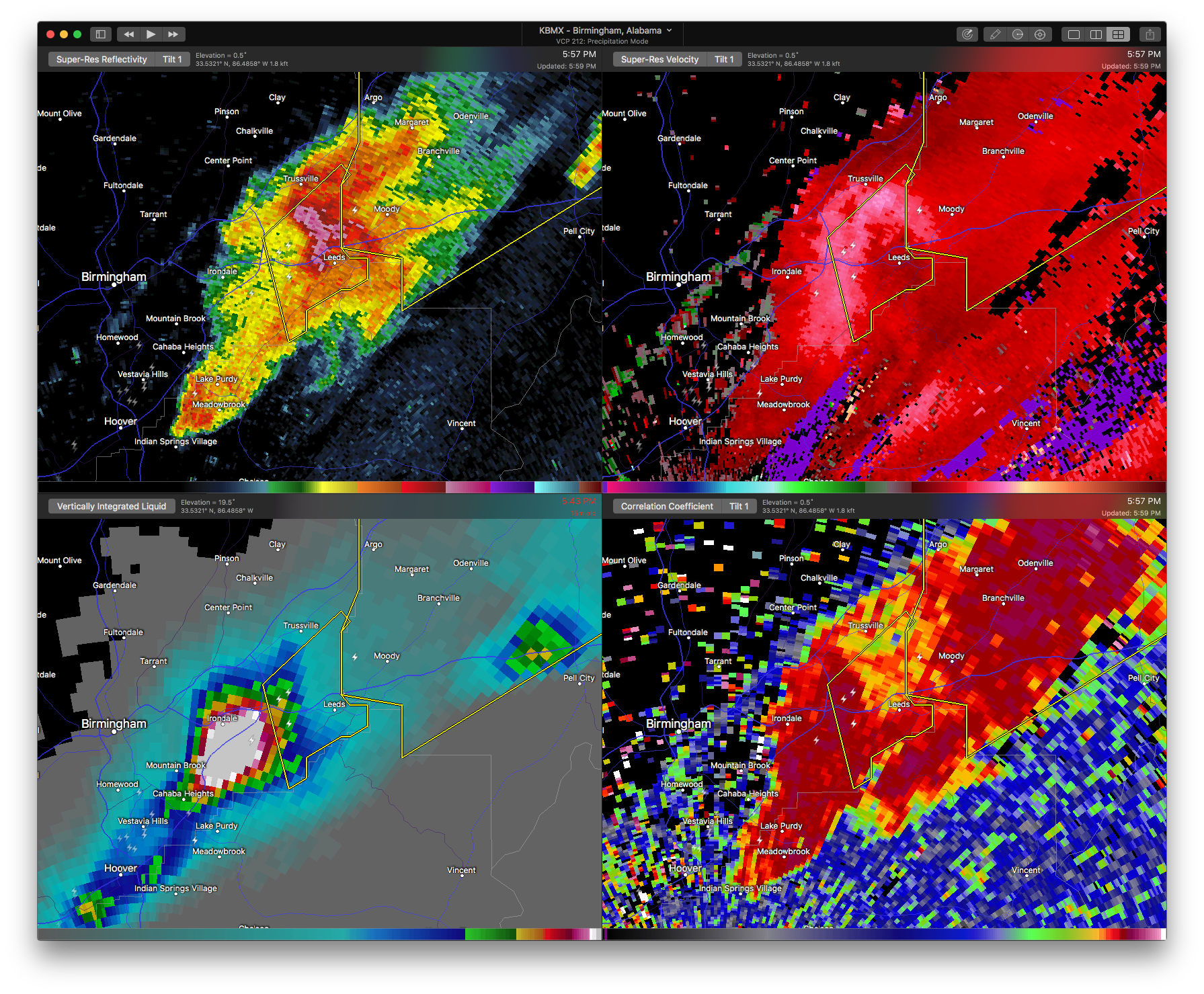 Severe Thunderstorm Warning Continues For Parts Of Jefferson County ...