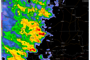 Strong Storms Affecting Chilton And Coosa Counties