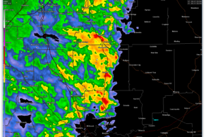 Strong Storms Affecting Elmore, Tallapoosa, Coosa, & Clay Counties