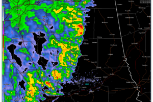 Strong Storms Affecting Randolph and Clay Counties