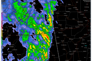 Strong Storm Affecting Cleburne County