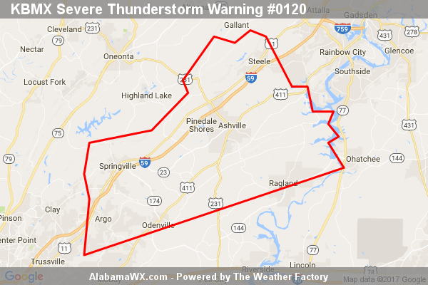 Severe Thunderstorm Warning Canceled For Parts Of St. Clair County