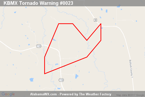 Tornado Warning Canceled For Parts Of Bullock And Montgomery Counties