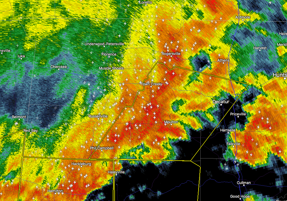 Severe Thunderstorm Warning Issued For Parts Of Franklin, Lawrence ...