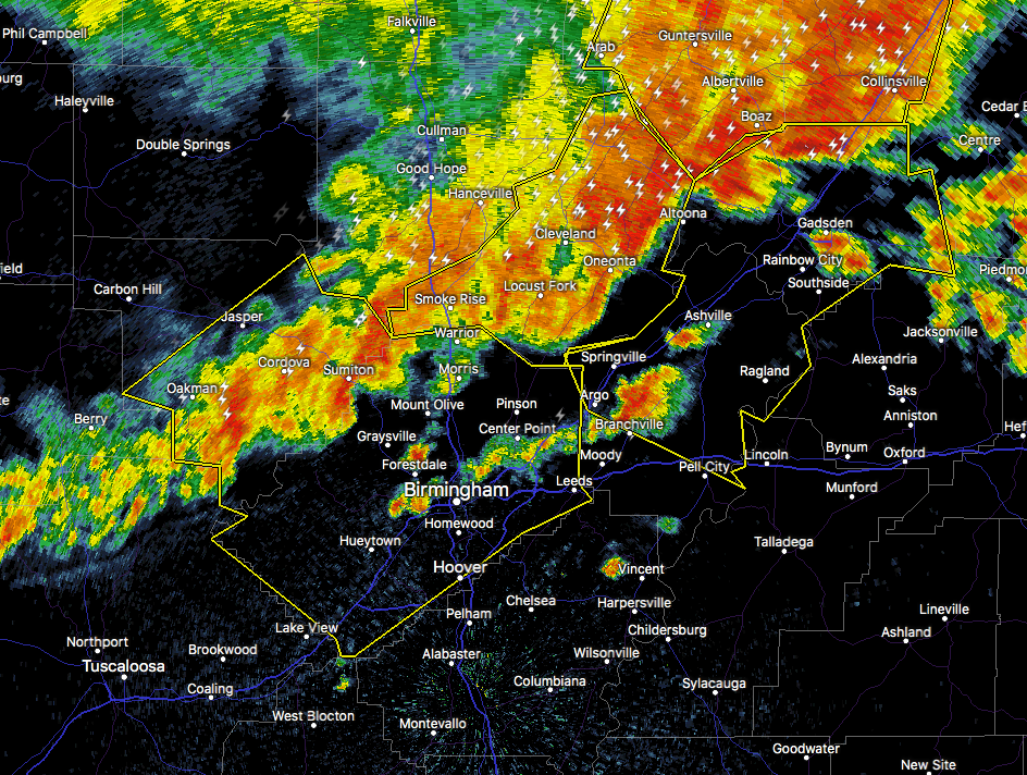 Severe Thunderstorm Warning Expired For Parts Of Etowah And St. Clair