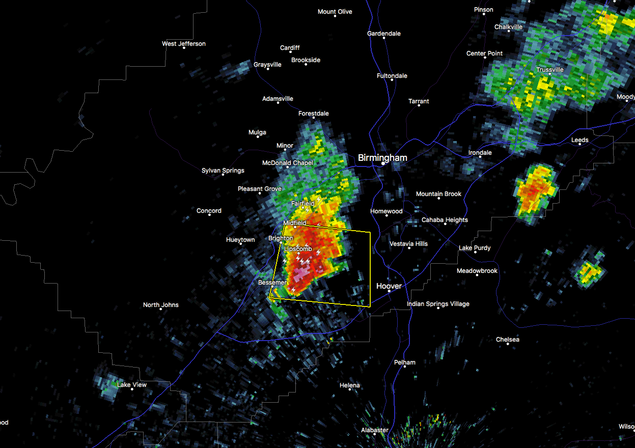 Severe Thunderstorm Warning Continues For Parts Of ...