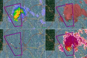 Tornado on the Ground in Covington County