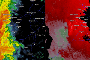 Broad Rotation Showing Up In SW Jefferson County