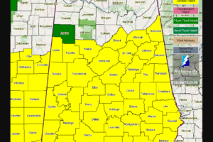 Tornado Watch Issued For Much of Central Alabama Until 10PM CDT