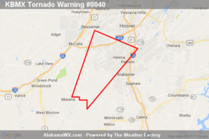 Tornado Warning Continues For Parts Of Jefferson And Shelby Counties Until 3:30PM
