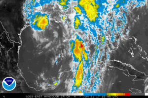 7 PM Update on Cindy:  Heavy Rainfall Continues To Affect The Northern Gulf Coast