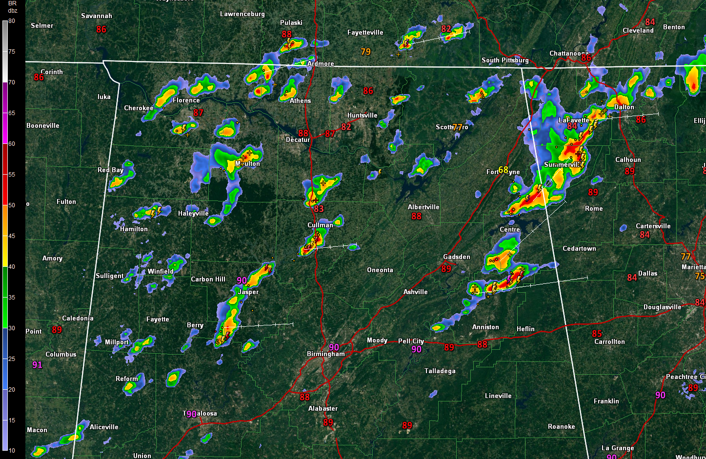 1 p m radar update the alabama weather blog