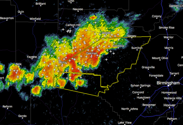 Severe Thunderstorm Warning Canceled For Parts Of Walker County ...
