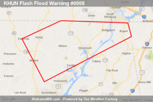Flash Flood Warning Expired For Parts Of Jackson County