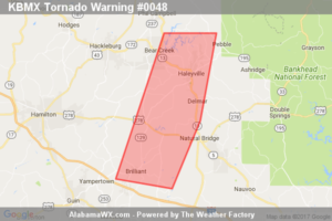 Tornado Warning Canceled For Parts Of Marion And Winston Counties