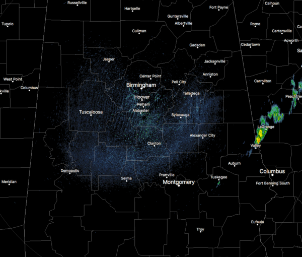 radar at 11:15 am